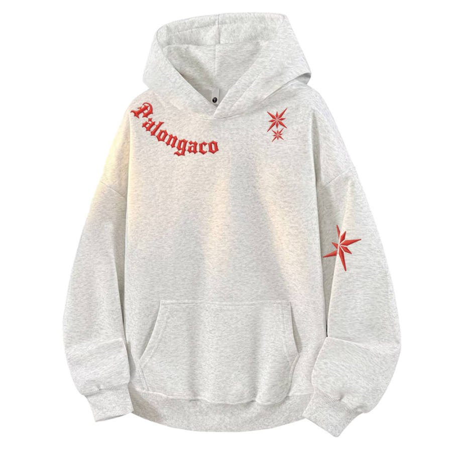 PAL ONGACO Sweatshirts Unisex Hooded Non Detachable Moderate Straight Fit