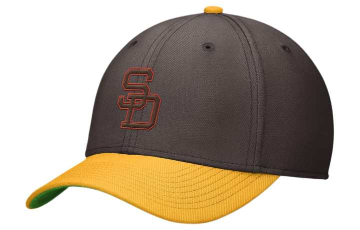 Nike Nike Polyester, Elastane Baseball Caps Men's Brown
