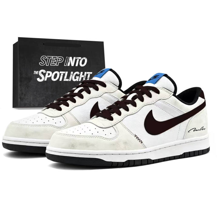 Nike Nike Big Skateboard Shoes Men's Low Top Black