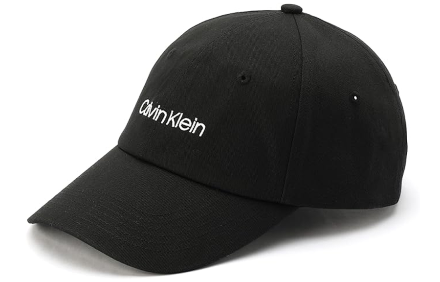 CALVIN KLEIN Cotton Baseball Caps Men's Black