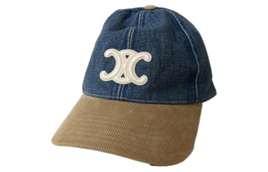 CELINE CELINE Baseball Caps Unisex Blue