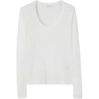 AMERICAN VINTAGE A.M Regular Sleeve T Shirt Women's White