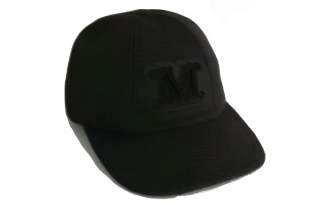 MaxMara Baseball Caps Women's Black