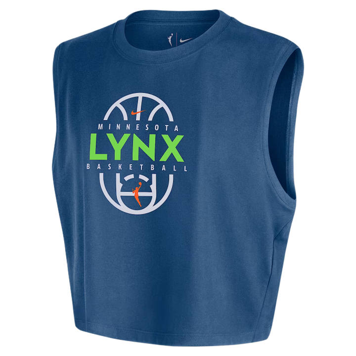 Nike Nike WNBA T Shirts Women's Blue Court Crew Neck