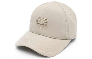 C.P.Company C.P. Company Kids Logo Embroidered Curved Peak Cap