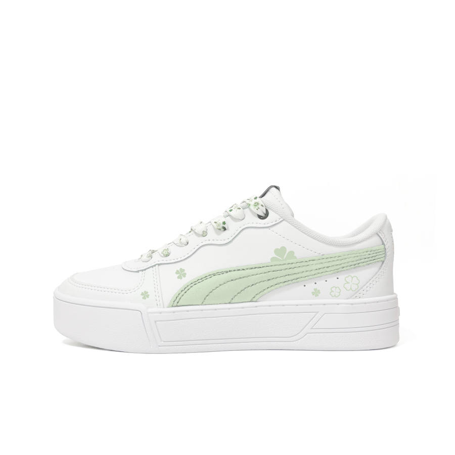 PUMA Skye Skateboard Shoes Unisex Low Top Green
