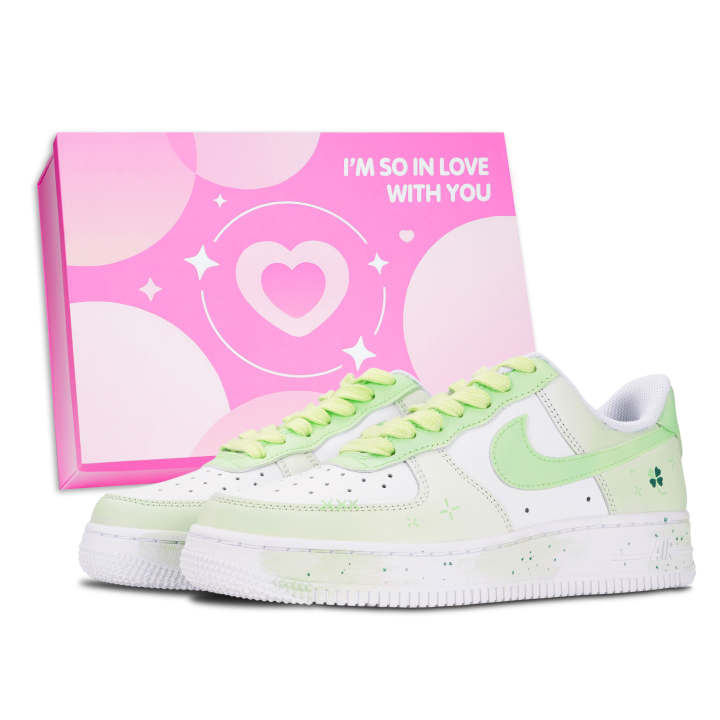 Nike Nike Air Force 1 Skateboard Shoes Unisex Low Top White/Green