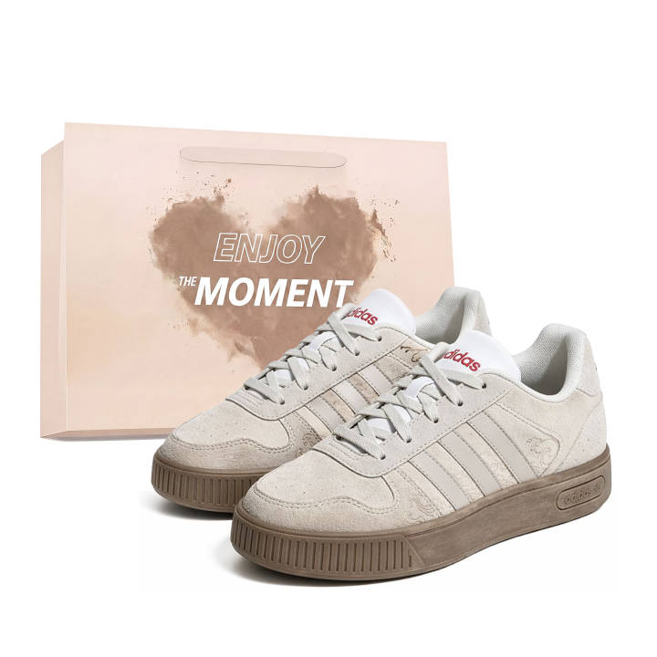 Adidas Adidas D PAD Skateboard Shoes Unisex Low Top Beige/White/Brown