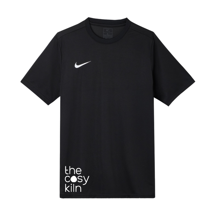 Nike Nike T Shirts Men's Black Crew Neck Moderate Straight Fit