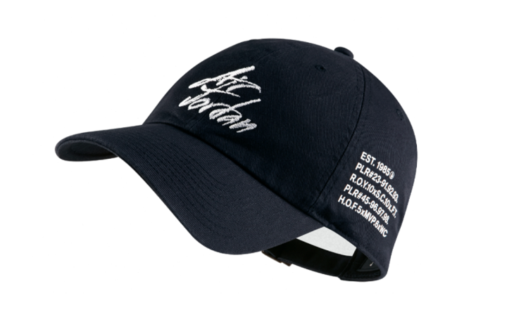 Jordan Jordan Letter Print Baseball Caps Unisex Black