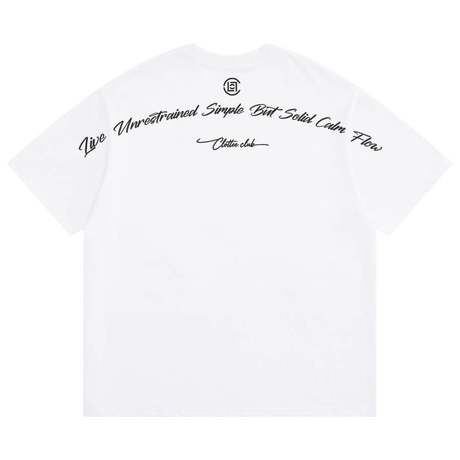 CLOT T Shirts Unisex Crew Neck Moderate Straight Fit