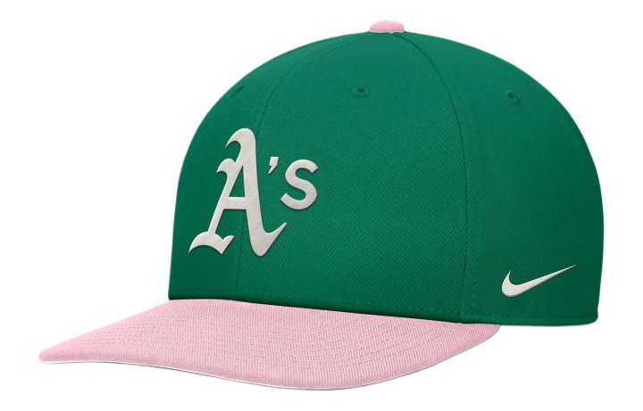 Nike Nike Polyester Baseball Caps Men's Green/Pink