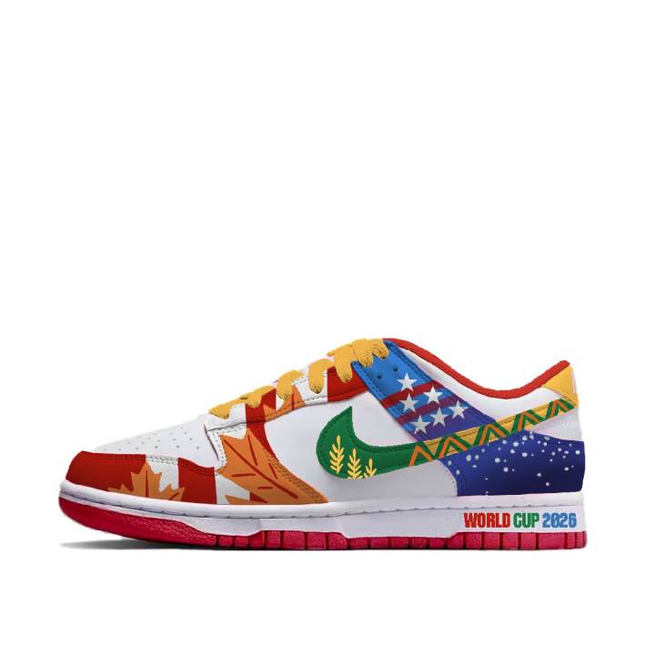 Nike Nike Dunk Skateboard Shoes Unisex Low Top Red