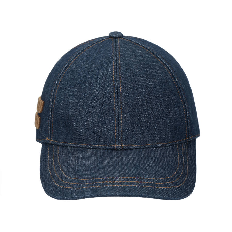 MIU MIU Fabric Baseball Caps Women's Blue