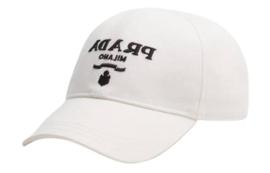 PRADA PRADA Drill Cotton Baseball Cap