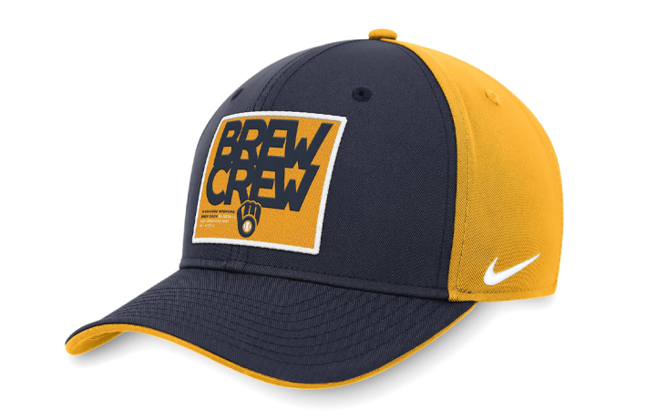 Nike Nike Milwaukee Brewers Classic99 Color Block Men's Nike Mlb Adjustable Hat