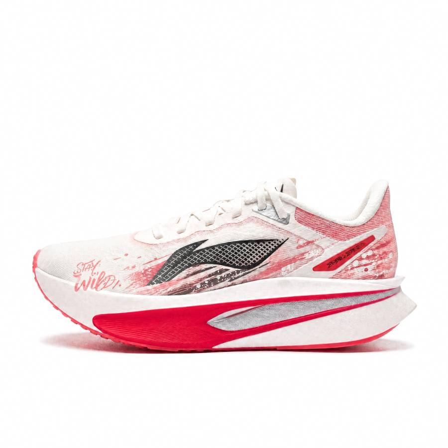 Li-Ning Li Ning Feidian 6 Challenger Running Shoes Unisex Low Top Red