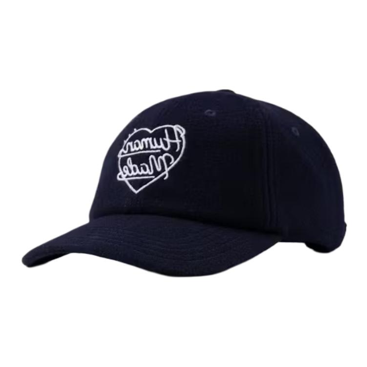 HUMAN MADE HUMAN MADE Wool Baseball Caps Men's Marine Blue