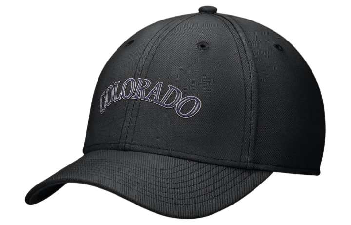 Nike Nike Letter Print Polyester, Elastane Baseball Caps Unisex Black