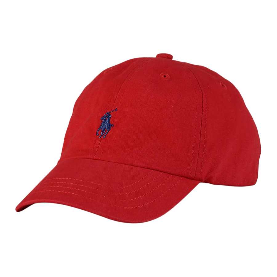 Polo Ralph Lauren Cotton Baseball Caps Kids' Red