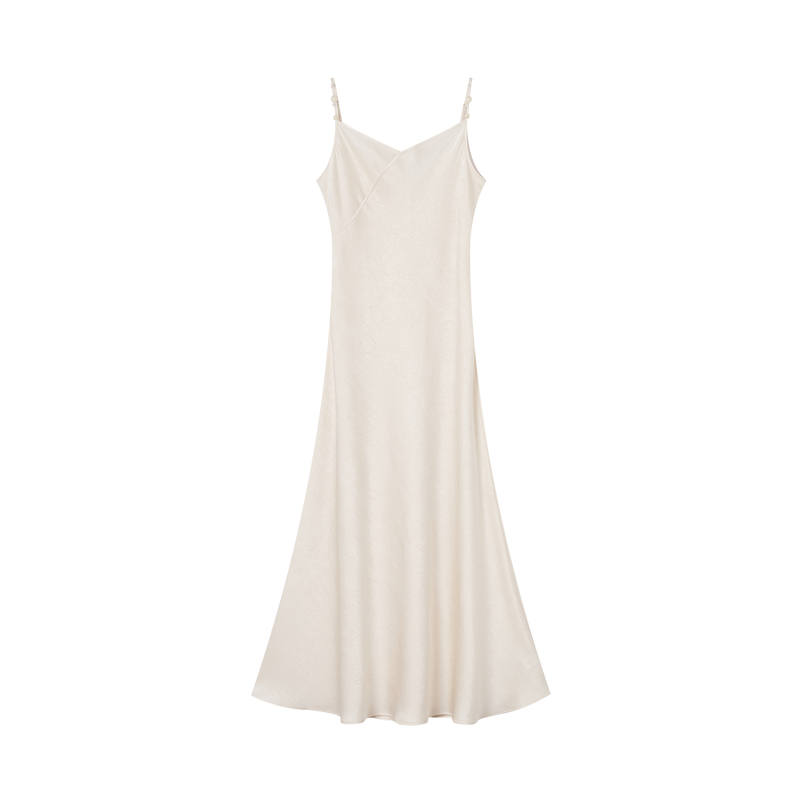 XIANGYING Sleeveless Dresses Women's Camisole Moderate Long Skirt