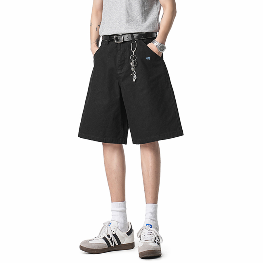 WARRIOR WARRIOR Casual Shorts Unisex Thin Straight Fit Pants