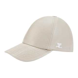 Courreges Logo Embroidered Baseball Cap