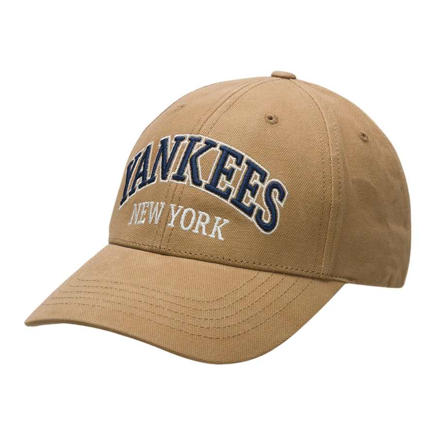 MLB MLB Cotton Baseball Caps Unisex Khaki