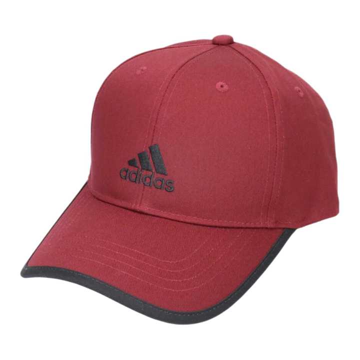 Adidas Adidas Polyester Baseball Caps Unisex Dark Red