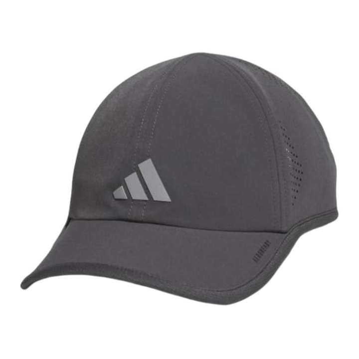 Adidas Adidas Elastane Polyester Baseball Caps Men's Gray/Silver Metal