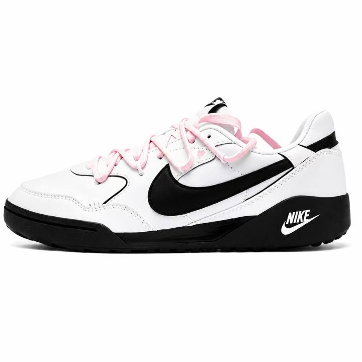 Nike Nike Terra Manta Skateboard Shoes Women's Low Top White Black Pink Color Block