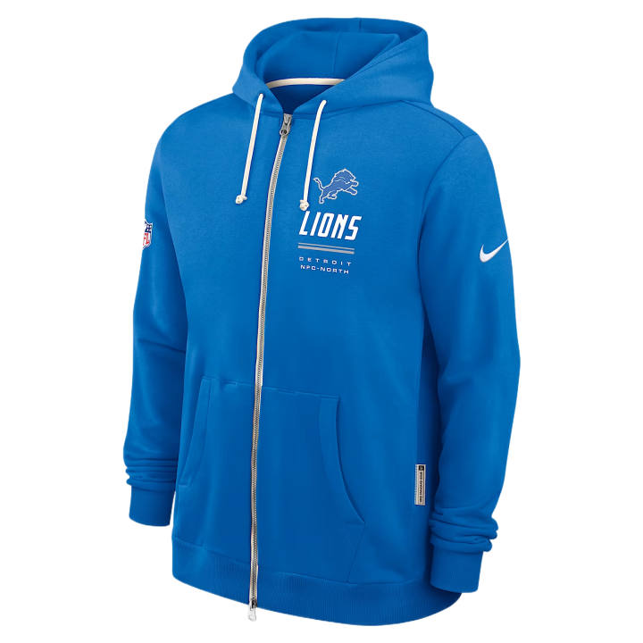 Nike Nike NFL Sweatshirts Men's Blue Hooded Non Detachable Moderate