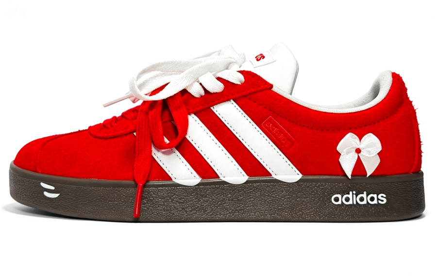 Adidas Adidas Vl Court Classic German Army Trainers Unisex Low Top White