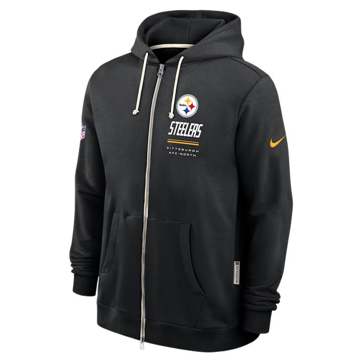 Nike Nike NFL Sweatshirts Men's Black Hooded Non Detachable Moderate