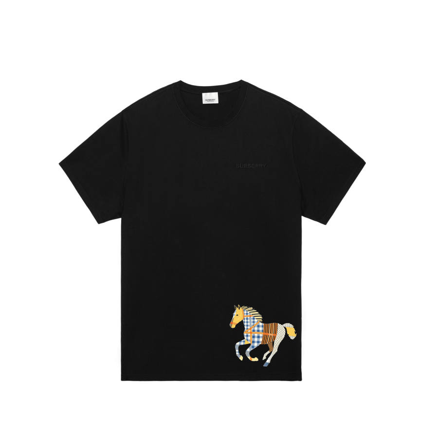 Burberry T Shirts Men's Crew Neck Moderate Straight Fit