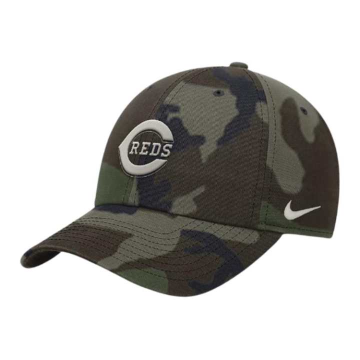 Nike Nike Cotton Baseball Caps Men's Camouflage Green