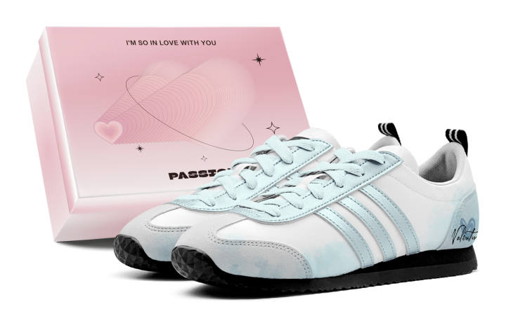 Adidas Adidas VS JOG 2.0 German Army Trainers Unisex Low Top White