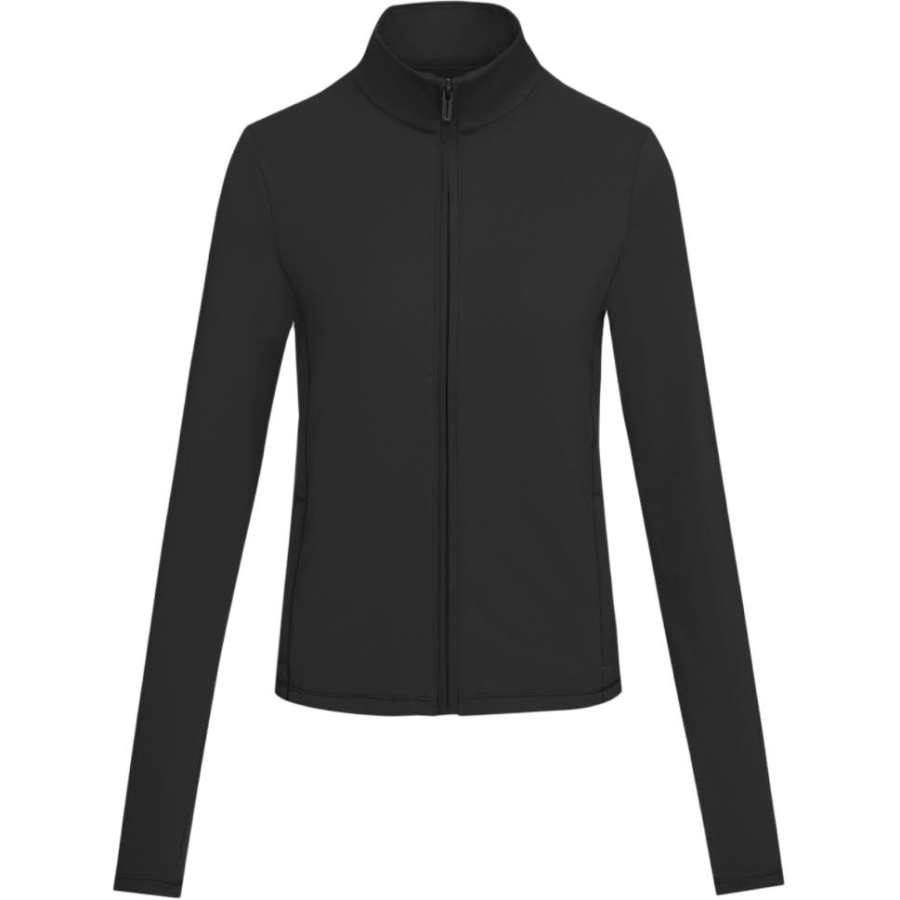 Under Armour Meridian Jackets Women's Deep Black Stand Collar Moderate
