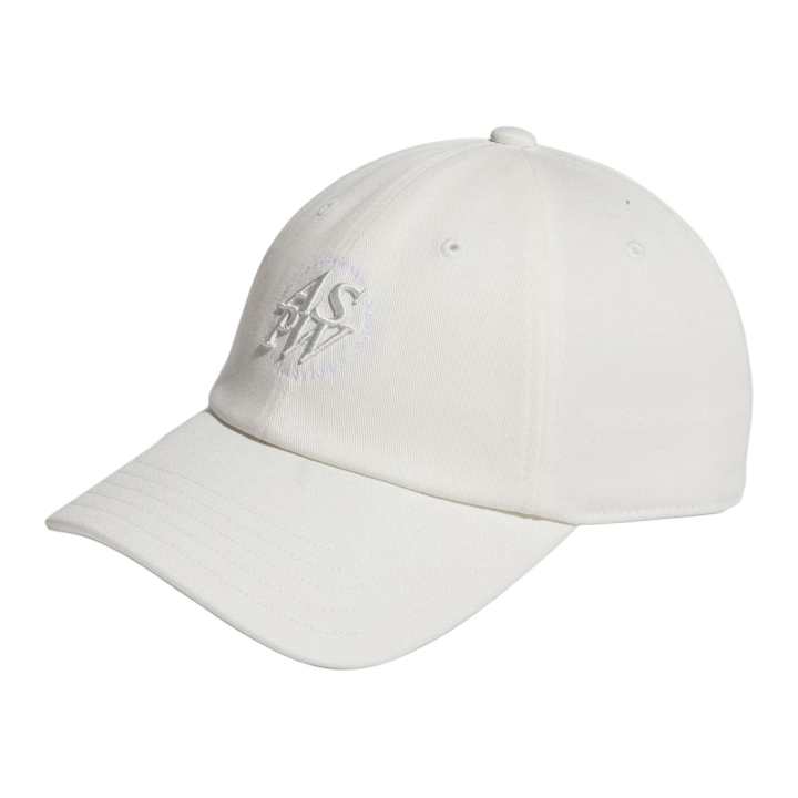 Adidas Adidas Cotton Elastane Baseball Caps Unisex White