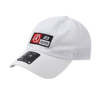 Jordan Polyester Baseball Caps Men's White