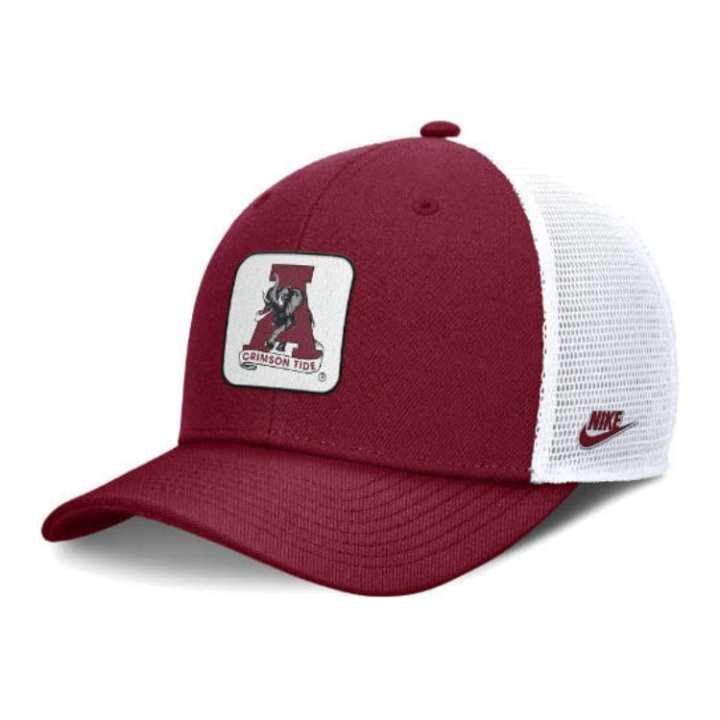 Nike Nike Alabama Crimson Tide Legacy Rise Mascot Men's Nike College Trucker Adjustable Hat