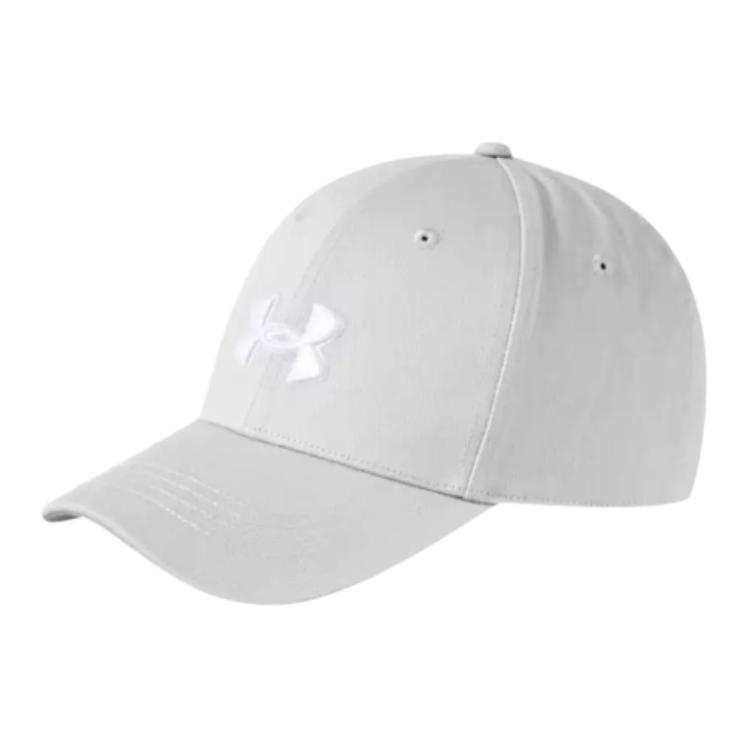 Under Armour Cotton Baseball Caps Kids' Light Gray/White/Fresh Pink