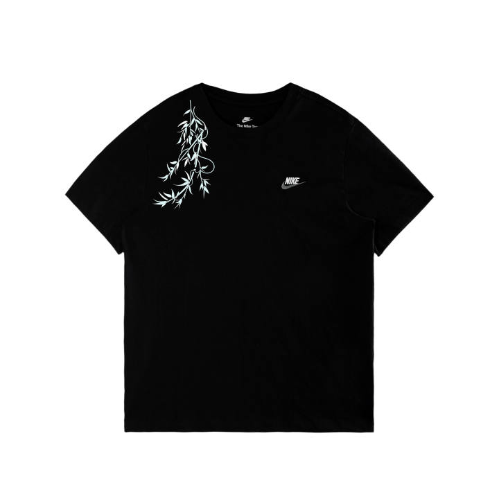 Nike Nike Sportswear T Shirts Men's Black/White/Dark Gray Crew Neck Moderate