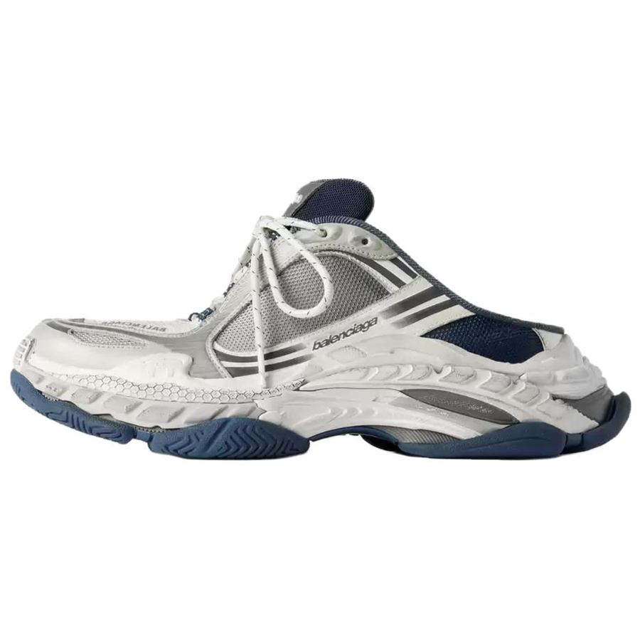 Balenciaga Triple S Chunky Sneakers Men's Low Top Blue