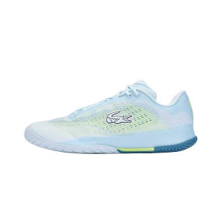 LACOSTE AG LT Tennis Shoes Men's Low Top Light Blue/Yellow