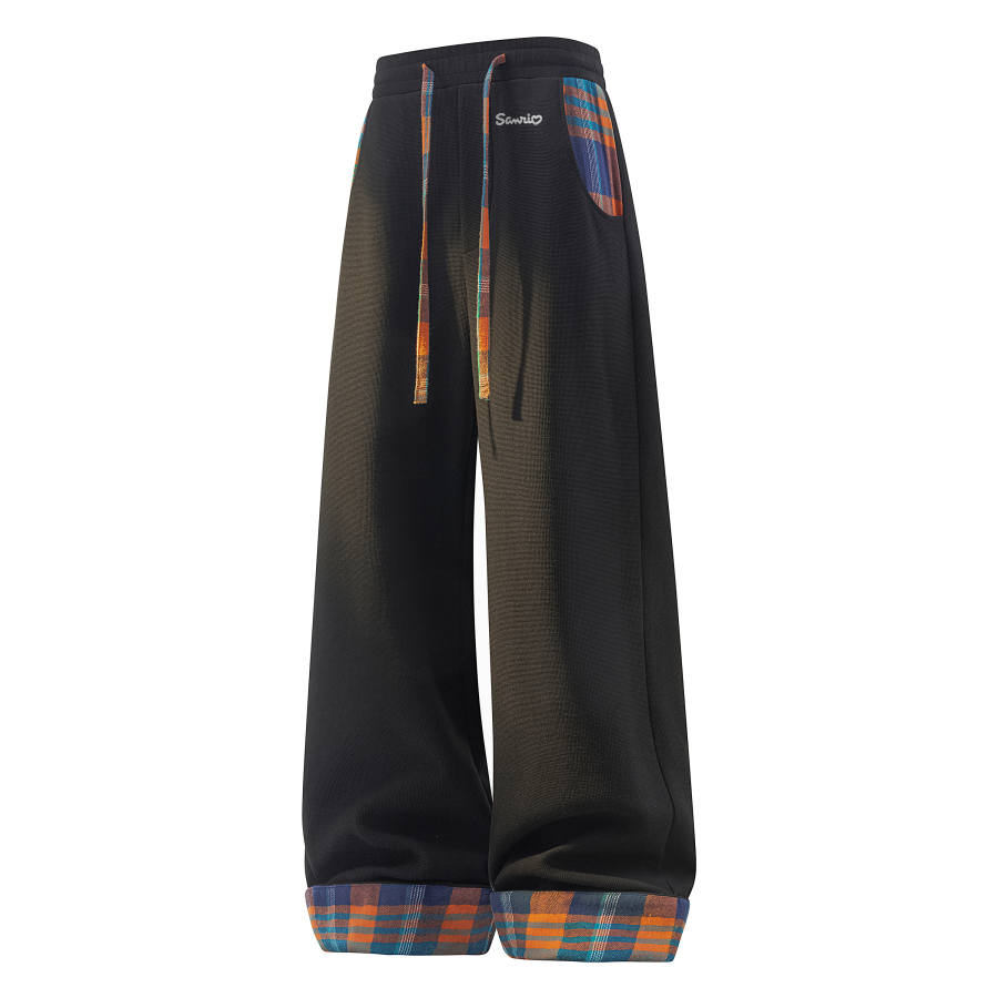 Sanrio Casual Pants Women's Moderate Wide Leg Pants