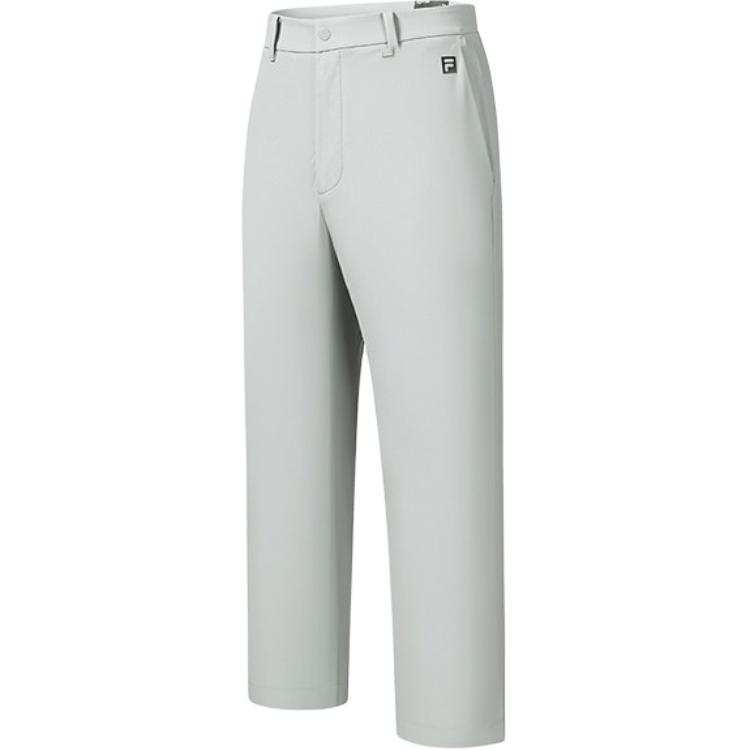 FILA Knitted Sweatpants Men's Moderate Straight Fit Pants
