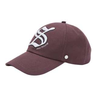 Stella McCartney Brand Logo Cotton Baseball Caps Women's Cherry