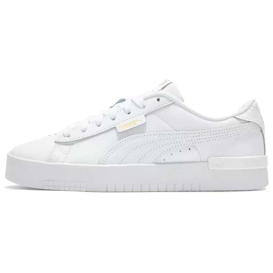 PUMA Jada Skateboard Shoes Women's Low Top White Gold