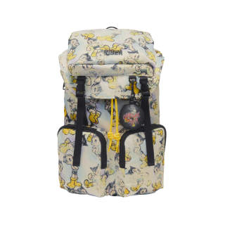 Onitsuka Tiger Backpacks Light Blue Yellow Charm Included